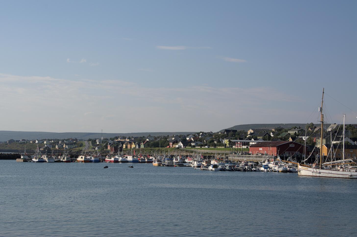 Der Hafen von Vadsø