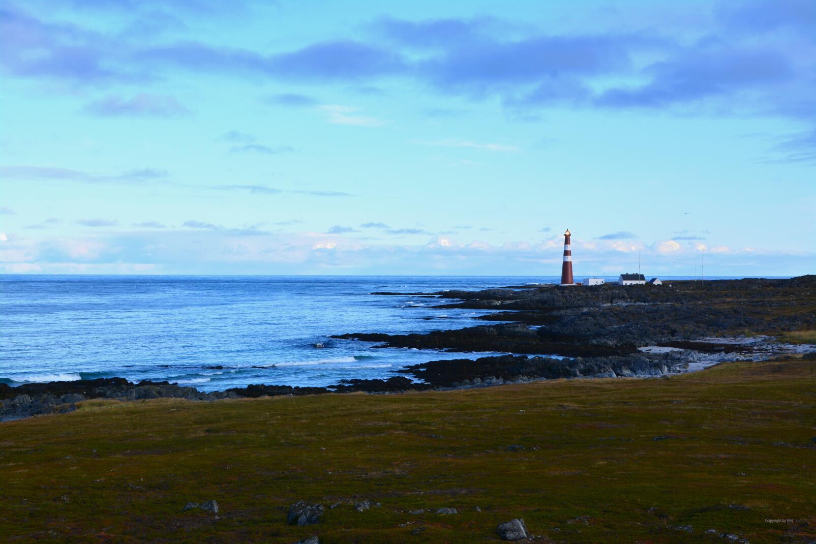 Slettnes fyr, nördlichster Festland-Leuchtturm weltweit!
