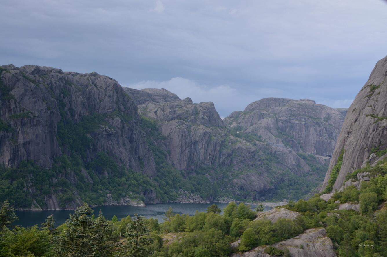 Rückblick zum Joessingfjorden