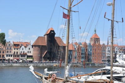 Historisches Krantor in Gdansk